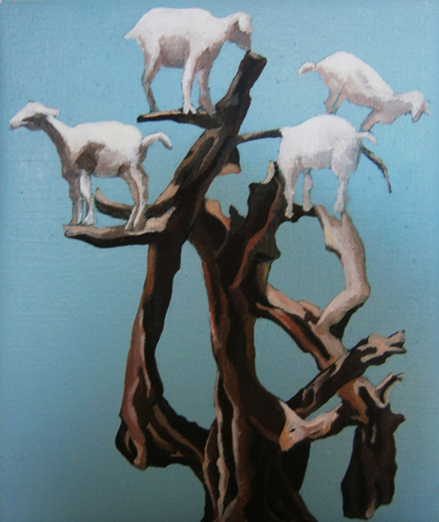 Mary Hrbacek - Moroccan Goat Tree 