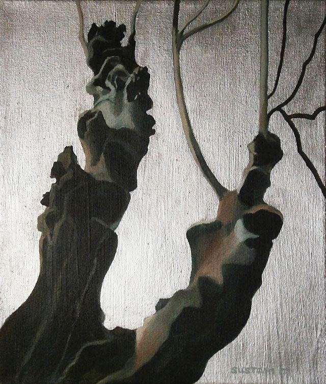 Mary Hrbacek - Silver Dragon Trees 