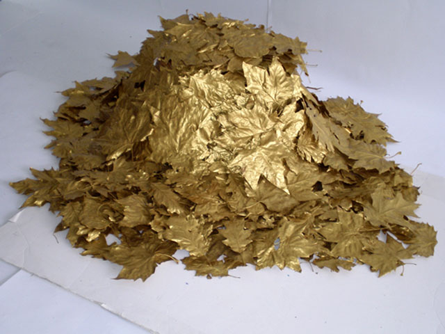 Mary Hrbacek - Gold Leaf Pile