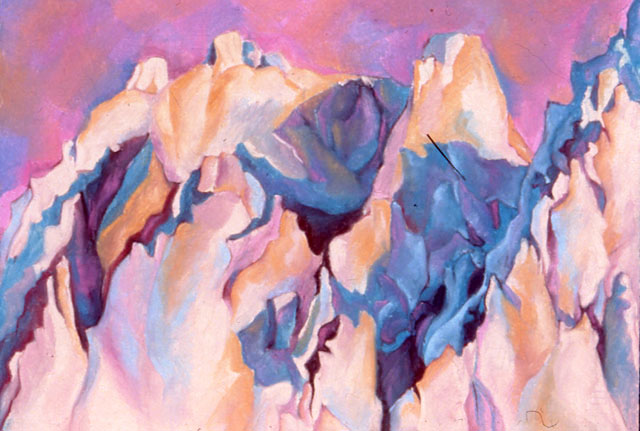 Mary Hrbacek - Pastel Peaks